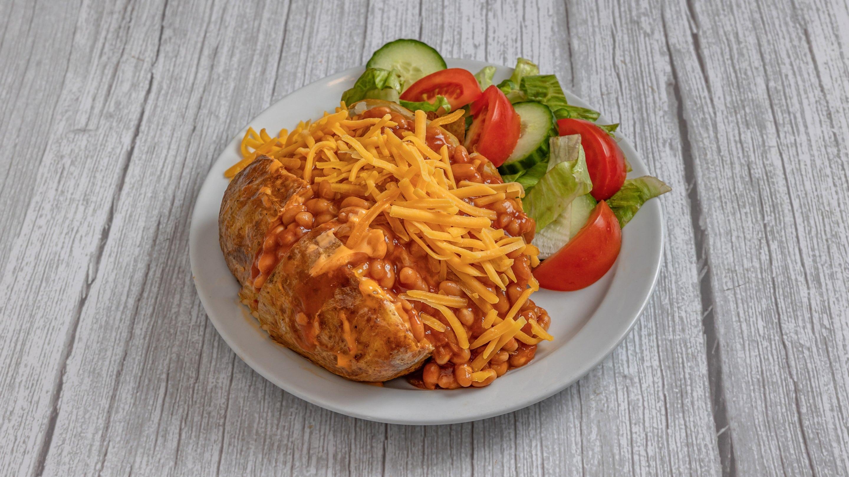 Cheddar Cheese & Baked Beans